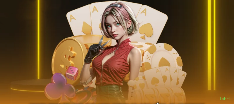 Imagem promocional de todos os jogos da timbet