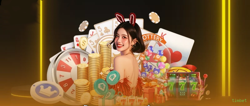 Imagem promocional do login da timbet